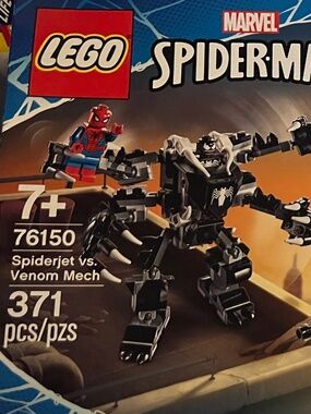 Lego Marvel Spider-Man Spiderjet vs. Venom Mech Set 76150 pcs 371
